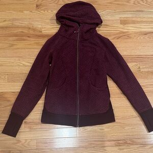 lululemon athletica Burgundy Scuba Sweatshirt